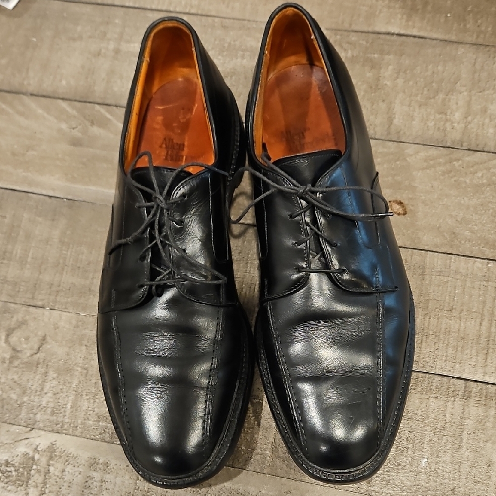 Allen Edmonds Black Oxford Dress Shoes 10.5